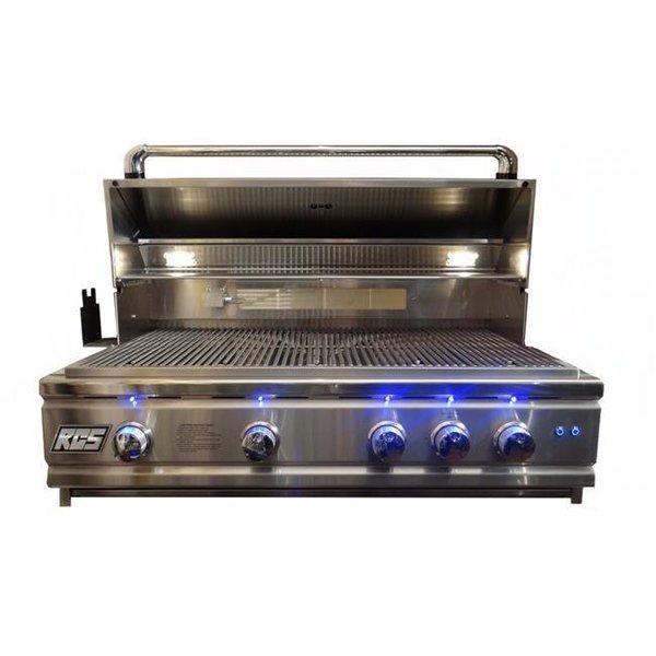 Cunningham Gas RCS RON38ALP 38 in. Cutlass Pro Grill  Blue LED with Rear Burner-Propane RON38ALP